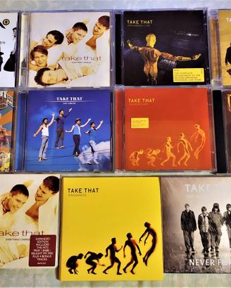 TAKE THAT Esclusivo Set 12 CD + 7 DVD TUTTO NUOVO