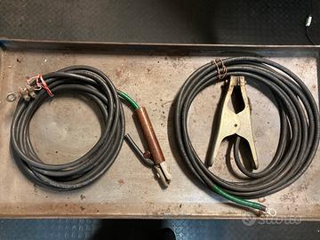 Cavi saldatrice ad elettrodo professionale