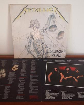 Metallica - lotto LP di 2 prime stampe