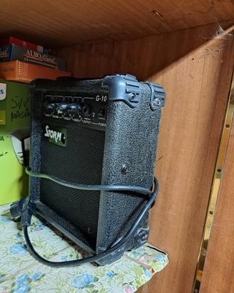 amplificatore Storm AK25GM con cavo 