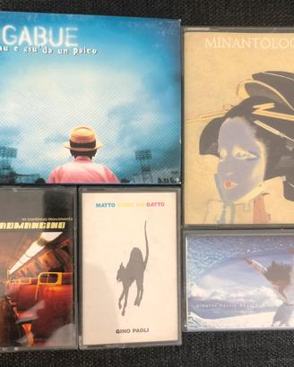 Musicassette varie anni 80-90 come da foto