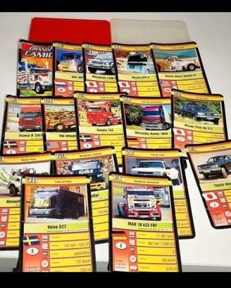 Carte da gioco camion vintage