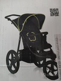 Passeggino Hauck Runner (nero/giallofluo)
