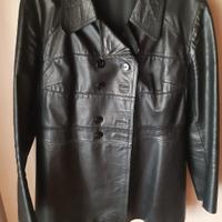 giacca in pelle vintage 