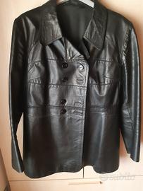 giacca in pelle vintage 