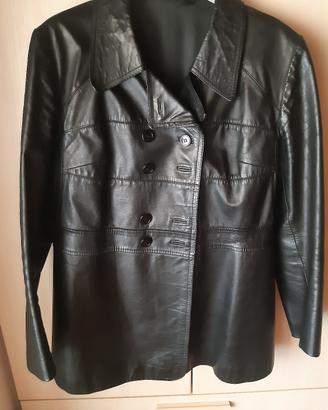 giacca in pelle vintage 