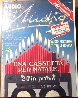 rivista AUDIO REVIEW n° 89 del 1989
