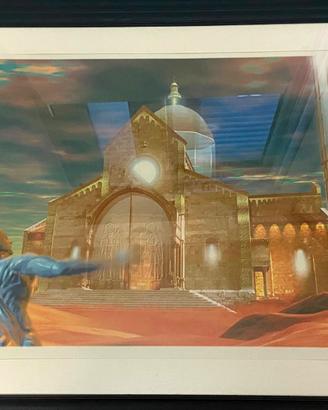Serie di 6 stampe d’arte digitale su Ancona