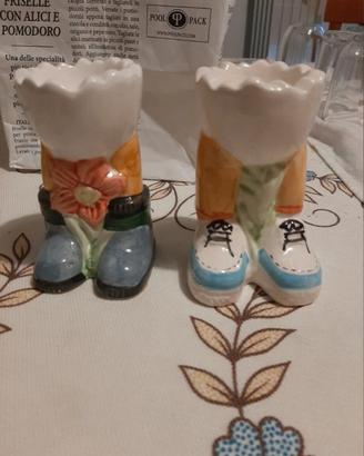 Portauova in ceramica 