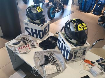Coppia caschi SHOEI Neotec I TC-3 taglia XS e M