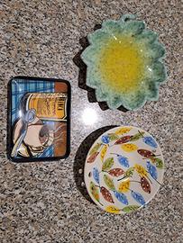 piatti decorativi è posacenere 