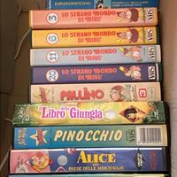 VHS cartoni animati  14 pezzi