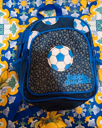Zainetto per bambini con palla da calcio