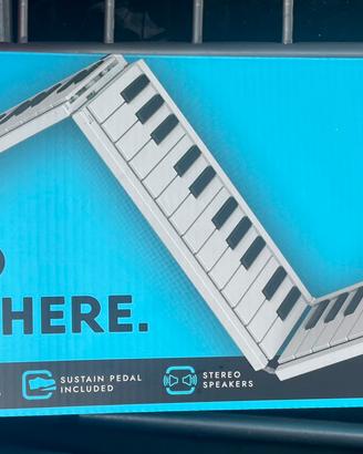 Tastiera pianoforte 88 tasti pieghevole