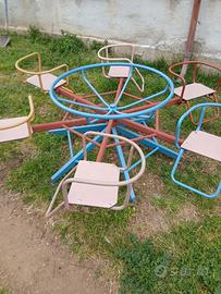 giostra per bambini da giardino 