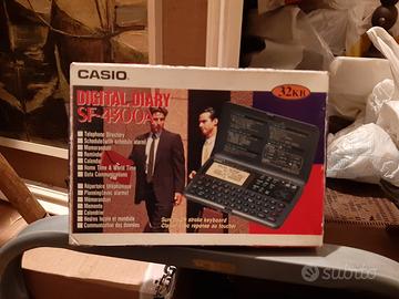 Vecchia calcolatrice agenda Casio