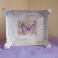 cassetta shabby provenzale 29 x 25 cm