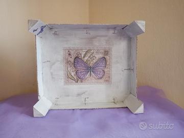 cassetta shabby provenzale 29 x 25 cm