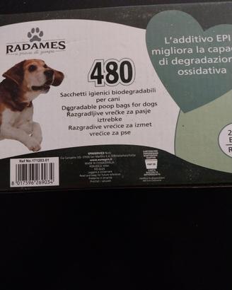 Confezione sacchetti per cani