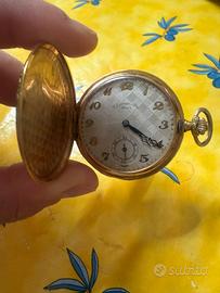 Orologio da tasca oro 18k chronometre zena