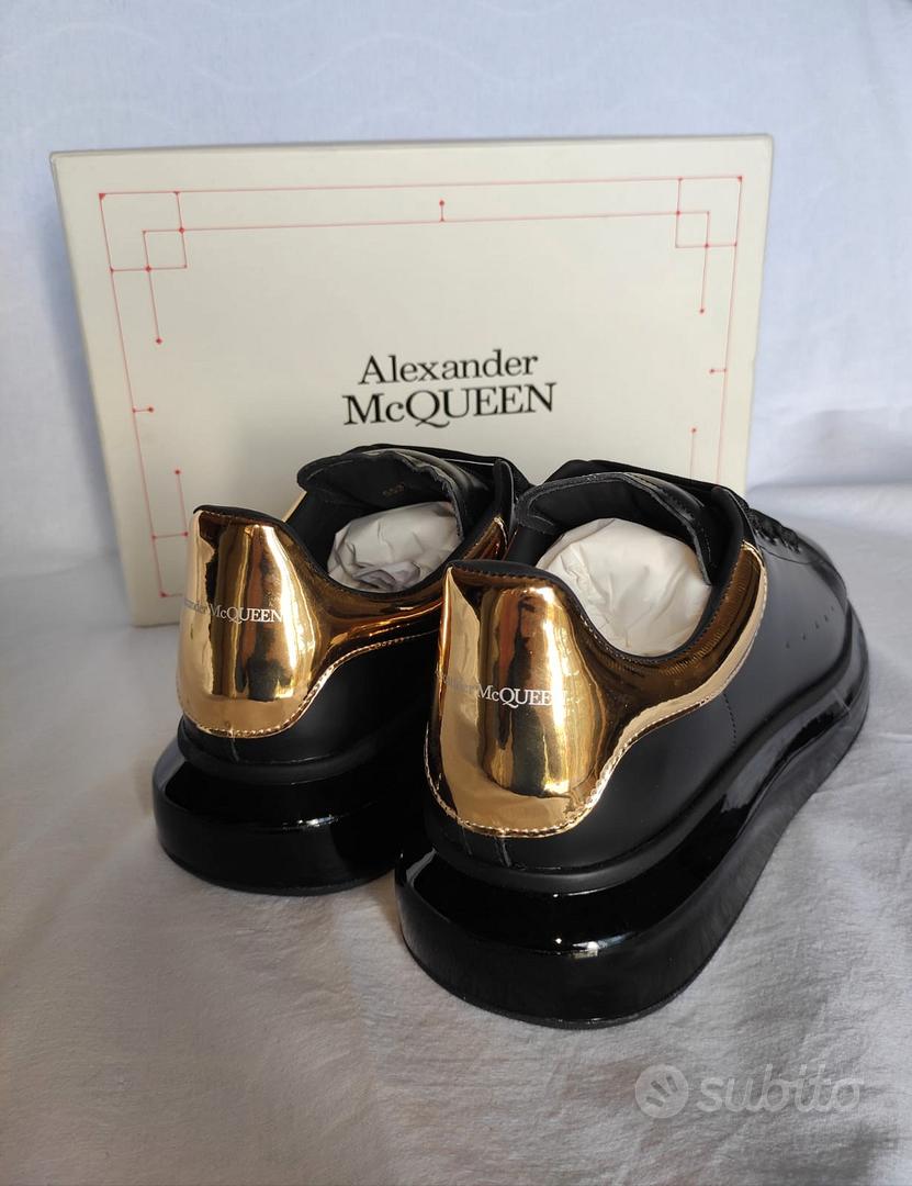 Alexander mcqueen nere store e oro