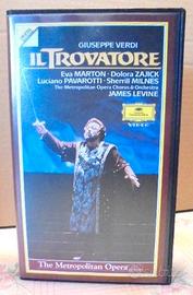 vhs verdi il trovatore pavarotti