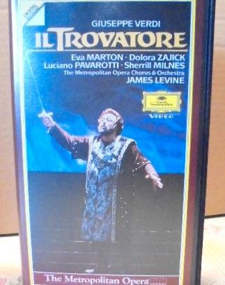 vhs verdi il trovatore pavarotti