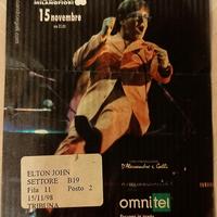 Ticket Elton John 1998 the big picture tour