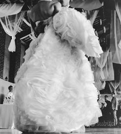 Vestito da sposa in organza