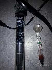 termometro riscaldatore aquario 
