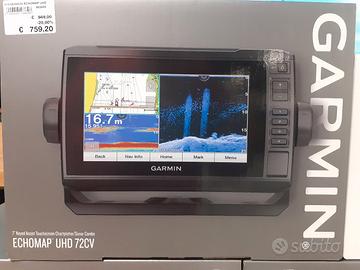 GARMIN ECHOMAP UHD 72CV NUOVO