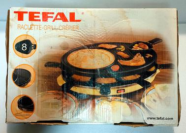 Tefal – Raclette, grill e crêpes