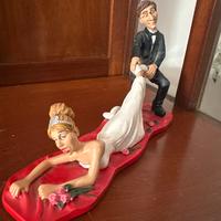 3 statuette ironiche idea matrimonio