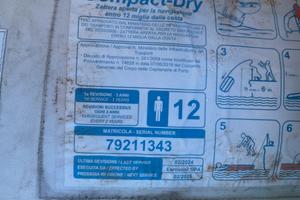 Zattera costiera 12 posti Eurovinil CompactDry