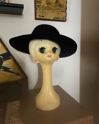 Twiggy mannequin head  modernariato design pop