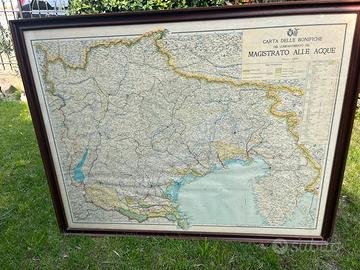 Carta topografica veneto