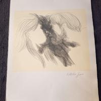 Emilio Greco litografia originale firmata a matita