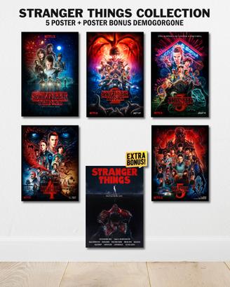 Poster Locandina Film - Stranger Things Collection