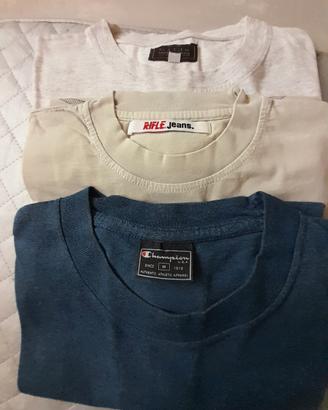 3 t-shirts in cotone taglia M-L
