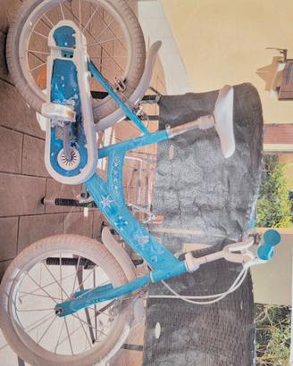 Bicicletta da bambina Frozen 2 freni 16 pollici