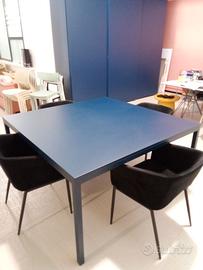 TAVOLO QUADRATO FANTIN BLU NAVY (SEDIE OMAGGIO!)