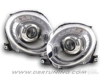 Coppia Fari DEPO FIAT 500 look originale H7