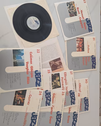 dischi in vinile 33 giri  "I Giganti del Jazz"