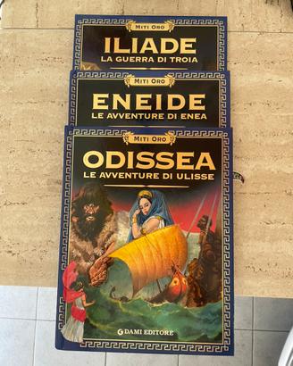 Iliade Eneide Odissea libri per ragazzi