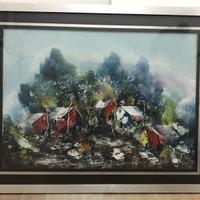 Quadro olio su tela di Antonino Pecoraro