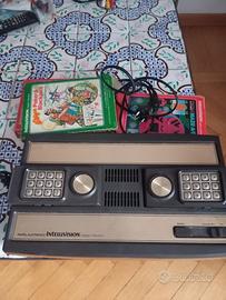 Intellivision retroconsole videogames + 3 giochi