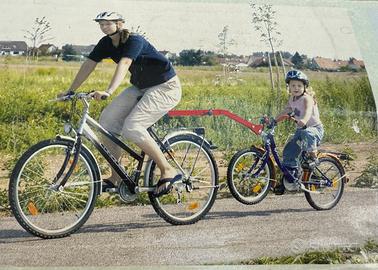 Barra traino bici bambino