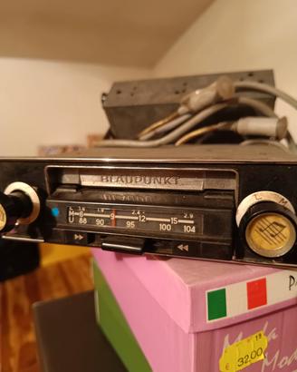 radio vintage da macchina 