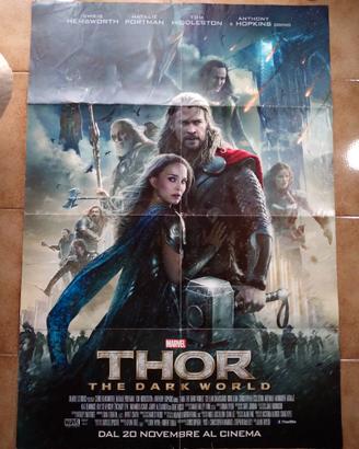 Poster cinematografico Thor The Dark World 2013