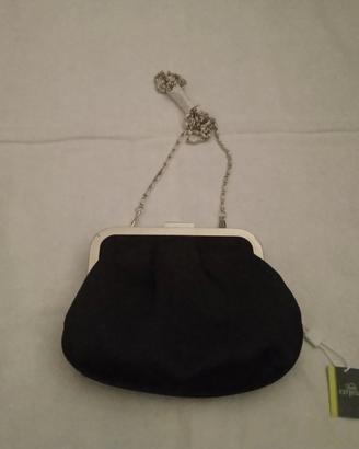 Pochette da cerimonia nera Carpisa donna 